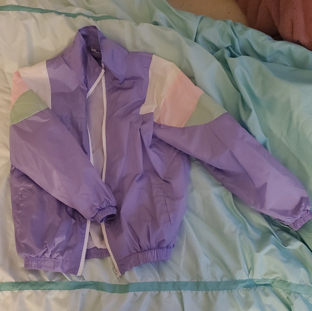 pastel windbreaker